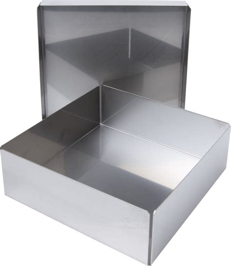 aluminum metal box|aluminum box no lid.